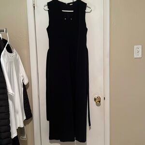 Tahiti black jumpsuit. Size 8.